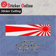 JDM Big Flag Sticker | JDM Jumbo Flag Cutting Sticker