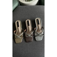 ELLIZESHOES | SASMAYA FLAT | WEDDING FLAT Flat Sandal Flat Sandal Women