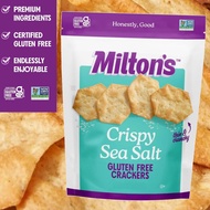 Milton's Crispy Sea Salt Gluten Free Crackers 128g