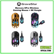 GravaStar Mercury XPro Wireless Gaming Mouse + 8K Dongle