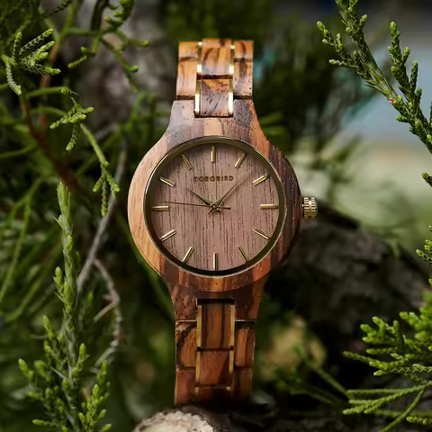 BOBO BIRD New Design Watch Women Reloj Mujer Quartz Wristwatch Female Japan Movement Wooden Gift Box