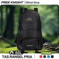Consina - 60L Capacity Hiking Backpack Outdoor Sports Backpack Waterproof Men's Backpack