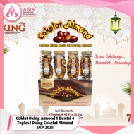 Dking Almond Chocolate 1 Box Contains 4 Jars Dking Almond Chocolate/ EXP 2025
