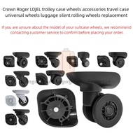 Compatible with LOJEL Luggage Wheel Replacement Silent Spinner Wheel for 1370 1375 1571 2909 Travel 