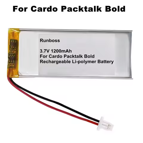 Original Replaces 1200mAh 592653 Battery For JBL Cardo Packtalk Bold Gaming Headset Headphone