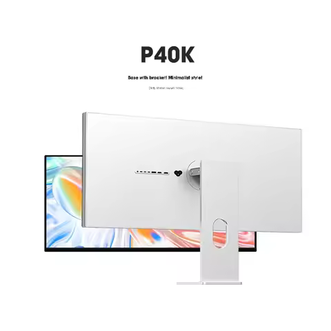 Kuycon P40K High Efficiency Work 120Hz Monitor 5K Broad Horizon Straight PC Monitor for Split-screen