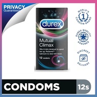 Durex Performa Mutual Climax Delay Ejaculation Condom Kondom For Men 12pcs Extra Long Time 杜蕾斯避孕套 凸点