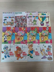 (包 Zippy Magic Pen) Disney World Family Kids World English Magazine 雜誌 跟 點讀筆