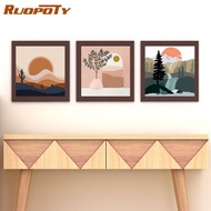 Ruopoty Paint By Number With Frame 20x20CM Acrylic Paint Number Painting For Home Decor ON Canvas Painting For Wall Art