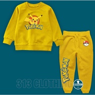 Pokemon Kids Suit Pokemon Kids Jogger Sweater Pokemon Kids Sweater Set