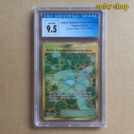 Pokemon TCG Hidden Fates Aether Paradise Conservation Area CGC 9.5 Slab Graded Card