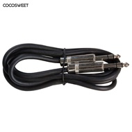 3ft TRS Stereo 1/4inch to 63mm Balanced Pro Audio Male to Male 16AWG Cable Cord