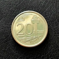 Koin asing 20 cent Singapura