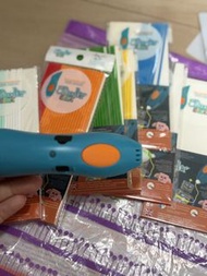 3Doodler Start 二手 3D列印筆玩具 set (連說明書、形模、補充膠條)