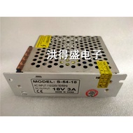 S-54-18 18V3A Switching Power Access Control Monitoring LED Power Supply Small Size 220V to 18V DC