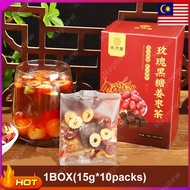 Tea Teh Ginseng Zamrud Goji Berry Halal Herbal Longevo Herba Cina Original Chinese Red Dates Ginger
