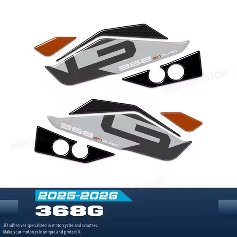 For Zontes 368 G 368G 2024-2026 Handguard Fairing Decorative Sticker 3D Handguard Protection Sticker