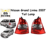 Nissan Grand Livina / Livina X-Gear 2007 Tail Lamp Taiwan Lampu Belakang 2008 2009 2010 2011 2012