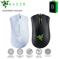 Razer DeathAdder Essential เมาส์สำหรับเล่นเกม 6400 DPI mouse gaming เมาส์เกมมิ่งแบบมีสาย เมาส์สำหรับ