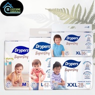 DRYPERS SuperDry Pants Diapers - Size M/L/XL/XXL available