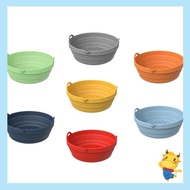 be&gt; Air Fryer Silicone Baking Tray Air Fryer Pot Basket Foldable Fryer Baking Tray