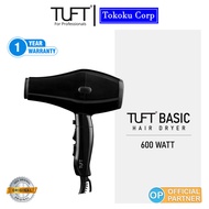 GARANSI RESMI - TUFT Basic Hair Dryer 600 watt / Pengering Rambut Hair Dryer