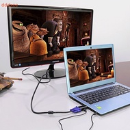 [dddxce] HDMI-compatible Male to VGA Female Adapter Audio Cable Converter FHD 1080P 720P 480P PC Lap