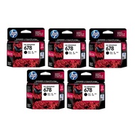 HP 678 Black Ink Cartridge 5 Unit