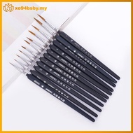 xo94bsby Miniature Paint Brush Professional Nylon Brush Acrylic Painting Thin Line Pen MY