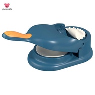 Dumpling Maker Machine Dumpling Mold Maker Pressing Dumpling Skin Mould Dumpling Making Tool,Blue
