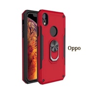 Casing Oppo A16 A53 A54 F1S A59 A74 A94 A95 F5 F9 F11 F17 Pro Reno 2F 5F Army Shockproof Hard Ring P