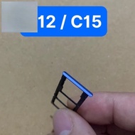 Realme c12/c15 genuine sim tray shared