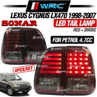 Sonar Lexus Cygnus LX470 ( For Petrol 4.7cc ) 1998 - 2002 Led Tail Lamp