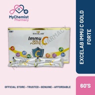 Excelab Immu C Gold Forte 60's / Immune Booster (Granules Orange Flavour)