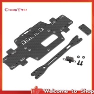 【Chuangtfx03】For K969 K979 K989 K999 P929 P939 1:28 RC Car Spare Parts Upgraded Carbon Fiber Chassis