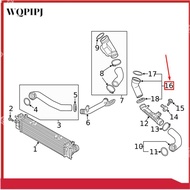 Charge Air Hose Pipe Intercooler Intake Hose Pipe 32222272 for XC40 S60 S80 S90 V40 V70 2014-2019