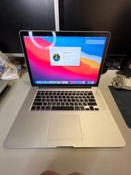 MacBook Pro 2015 15“ A1398 500G SSD 2.5GHz四核心 Intel Core i7