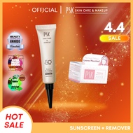 PSK Skincare & Makeup| Physical Illuminating Sun cream 15ml & Makeup Remover Cream 16g Travel Pack S