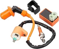 Ignition Coil CDI Skateboard motorcycle beach car GY6 50-150CC ignition CDI high voltage package A7T