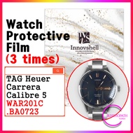 kr_Protection Films for TAG Heuer Carrera Calibre 5 (3 times) WAR201C / Scratch & Contamination Prev