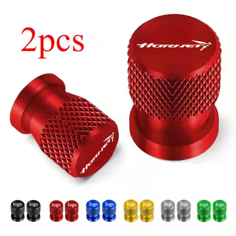 2Pcs Motorcycle CNC Wheel Tire Valve Stem Airtight caps For HONDA Hornet CB600F CB600 CB599 Goldwing