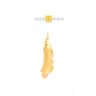 Gold Scale Jewels 916 Gold Arowana Pendant