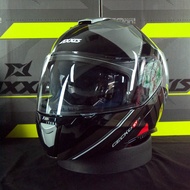 Modular Axxis Helmet Gecko Epic (B2 Gloss Gray) Helmet Axxis Modular / Helmet Flip Up / Flip Up Helm