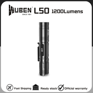 WUBEN L50 Flashlight 1200Lumens P9 LED USB Rachargeable With 18650 Battery Aluminum Body Waterproof 