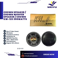 Crown Speaker / Crown Woofer Speaker / Crown KW-123 300Watts