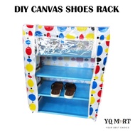 DIY Canvas Shoes Rack/ Hostel Shoes Rack/ Shoes Rack With Cover