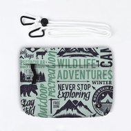 Grinstant混搭可拆組式小包肩背包 - 冒險系列 (營地文字)