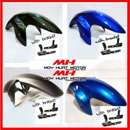 FREE BRACKET!! Yamaha Y15ZR v2 Mudguard Front Fender V2 With Bracket Set To Covert Y15ZR V1 to V2 Or