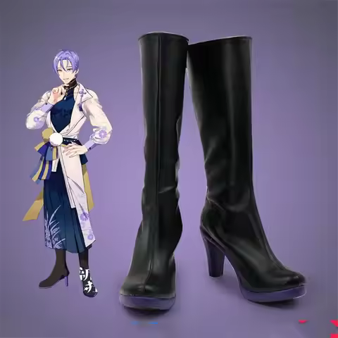 Nu Carnival Kuya Cosplay Shoes Boots Game Anime Halloween Christmas RainbowCos0 W2755