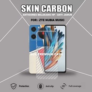 ZTE NUBIA MUSIC SKIN CARBON TRANSPARENT ANTI-SCRATCH BACK ZTE NUBIA MUSIC SCB1